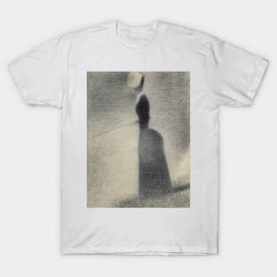 A Woman Fishing by Georges-Pierre Seurat T-Shirt